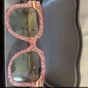 Gucci Sparkling Pink Sunglasses